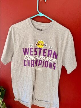 NBA Gray Graphic Interior Neck Print Tee